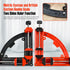 Multi Angle Degree Corner Clamps, Adjustable 30-90 Degrees Sawing Mitre Right Angles Measuring Cutting Tool for Woodworking Photo Frame (New-black...