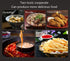 TSongHo Fat Skimmer Spoon Hot Pot Fine Mesh Food Strainer Spider Strainer for Grease Gravy Kitchen Cooking, Stainless Steel...