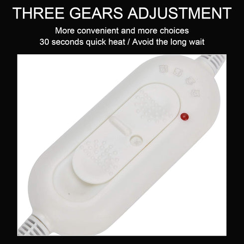 Hair Steamer Heat Cap For Deep Conditioning Adjustable Hair Care Heating Cap With Intelligent Protection, 3-Speed Hair Steamer Cap Salon Hair Hat ...