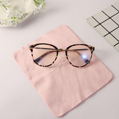5pcs/Pack Microfiber Cloth Reusable Lens Wiping Cloth Mobile Phone Camera Screen Cleaning Cloth...
