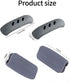 4 Pairs Silicone Pot Handle Covers Heat Resistant Silicone Pot Handle Covers Universal Fit for Pots Pans and Skillets Non-Slip Grip Protects Hands...