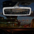 Bling Rhinestone Rear View Mirror Cover, Car Rear View Mirror with Crystal Diamonds Bling Rhinestones Car Rear View Mirror Car Interior Trim(White...