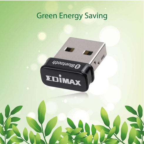 Edimax Bluetooth Adapter for PC, BT 5.0 EDR Nano USB Dongle, Fast Transfer, Bluetooth Headphones Headset Speakers Keyboard Mouse, Win 10/11 Plug-n...