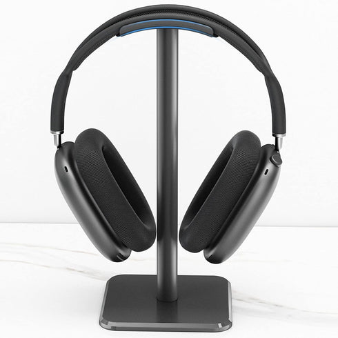 Cuifati Headphone Stand, Aluminum Desktop Headset Stand, Headset Earphone Holder with Solid Base TPU Tray, for AirPods for Beats for Bose for Hype...