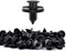 OTUAYAUTO 100PCS Push Type Retainer Bumper Clips, 8mm Fender Liner Clips Replacement for Nissan, Infiniti - Trim Rivet Body Fasteners Replace OEM:...