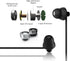 MAXROCK Sleep Earbuds, Ultra-Soft Comfortable Noise Isolating Earplugs Workout Headphones in-Ear Earphones w/Mic & Volume Control - Perfect for Si...