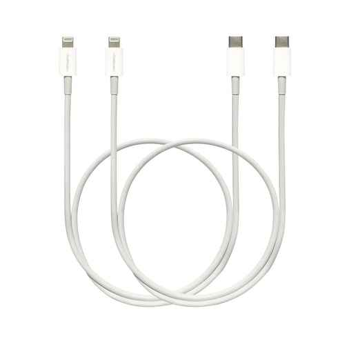 HomeSpot 24" USB Type C to Lightning Cable 2 Pack Power Delivery Compatible with iPhone Xs Max, 11, 11 Pro, 12/12 Pro / 12 Pro Max, 13Pro, 13Pro M...
