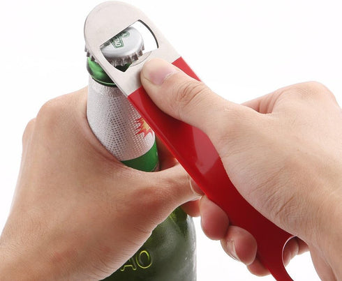 3 Pack Bottle Openers,Beer Bottle Openers, Speed Openers, Stainless Steel Flat Bottle Opener with Exquisite Packaging, for Kitchen, Bar or Restaur...