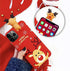 Christmas Case for iPhone 15 Pro Max, Merry Christmas 3D Cute Snowman Santa/Elk Antlers Deer Soft Silicone TPU Shockproof Protective Case for Wome...