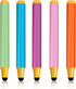 Kid-Friendly Stylus Pens for Touch Screens, Crayon Stylus Pen for iPhone Ipad Air Mini Pro, Fire HD Kids Tablet, Android Tablet, Dragon Touch - Bl...