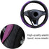 Steering Wheel Cover Soft Carbon Fiber Wheel Cover Universal Microfiber Steering Wheel Cover for Women and Man,Universal Size M 37-38cm /14.5-15in...