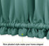 PONY DANCE Sidelight Door Curtain - Rod Pocket Blackout Panels Window Curtain Drapery Privacy Protect for Sliding Glass French Door with Bonus Tie...