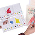 Transon Paint Palette Box 33 Wells for Mixing Gouache, Acrylic and Oil Paint with 1 Paint Brush...