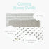 MONICA + ANDY 3 Pack Burp Cloth Bundle - Organic Cotton Muslin Burp Cloths - Unisex Burp Rags for Infant Boys & Girls - Essentials for Feeding, Te...