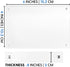 Mammoth DuraClear 4x6 Acrylic Picture Frame - Frameless & Thick Design - Ideal for Photos, Photo Cubes & Glass Picture Displays...
