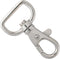 Bulk 50 Pack - Premium Metal Lobster Claw Clasps - Wide 3/4 Inch D Ring - 360° Swivel Trigger Snap Hooks - Great for DIY Lanyards, Keychain Clasps...