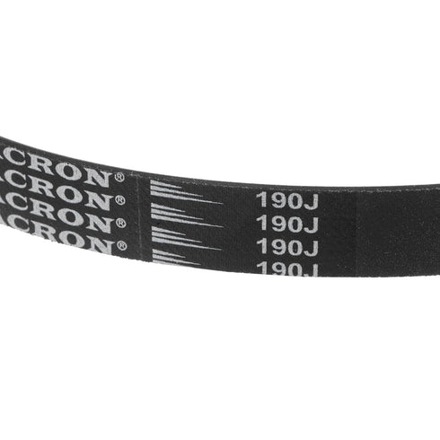 uxcell 190J6 Rubber Poly V Belt, 6 Ribs PJ V-Ribbed Belt 19" Length x 0.55" Width x 0.14" Thick, Industrial Transmission Drive Belt...