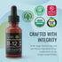 Mt. Angel Vitamins - B12 Essential Trio - Vegan Sublingual Drops with High-Potency Methyl B12, B6 & Folate - Easy Absorption Liquid - Non-GMO, Mad...