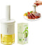 Oil Dispenser Bottle with Heat Resistant Brush, Glass Oil Dispenser for Kitchen, Oil Container with Silicone Basting & Pastry Brush for Cooking BB...