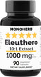 Eleuthero Extract 1000 mg - 90 Vegetarian Capsules...