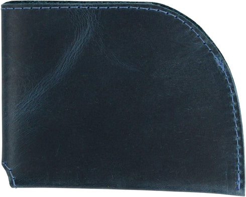Hide & Drink, Leather Front Pocket Bifold Wallet, Holds Up to 4 Cards Plus Flat Bills, Cash Organizer, Accessories, Handmade Includes 101 Year War...