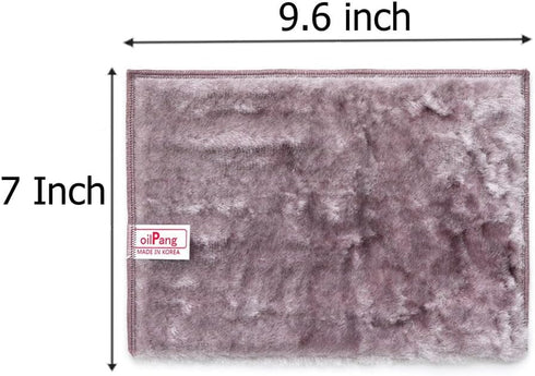 3 PCS Medium Size Eco-Friendly Viscose Dish Cloths for Kitchen Cleaning - Scrubber Washcloth (3, Medium)...