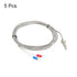 MECCANIXITY 5pcs K Type Thermocouple Temperature Sensor M6 Screw Temperature Probes 6.6ft 0 to 800°C(32 to 1472°F)...