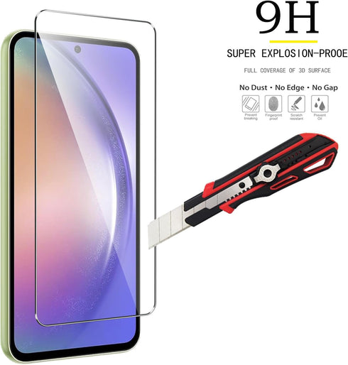 3Pack for Samsung Galaxy A54 5G Screen Protector Tempered Glass Protective film 9H Hardness HD Clarity Anti-Scratch Bubble Free......