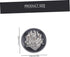 10pcs Metal Buttons Silver Buttons Metal Snap Buttons Black Trim DIY Sewing Buttons Sewing Buttons for Clothes Blazer Buttons Women Durable Sewing...