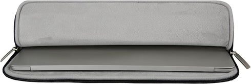 RAINYEAR 13 Inch Laptop Sleeve Soft PU Leather Case Water Resistant Padded Cover Bag Compatible with 2021 2022 MacBook 13.6" M2 A2681 13.3" A2338 ...