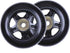 ORO 1 Pair Luggage Wheels Replacement 78 * 24mm Case Wheels with 8mm(0.31") Bearings Wheels for Suitcase and Inline Outdoor Skate and Caster Board...