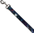 Buckle-Down Dog Leash Galaxy Collage 4 Feet Long 0.5 Inch Wide, Multicolor (DL-W30772-0.5-4FT)...