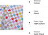 200 PCS 4" x 4" Floral Precut 100% Cotton Fabric Squares Fabric Bundles for Sewing & Quilting...