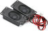 Heyiarbeit 4Ohm 3W Internal Magnet Speaker with Wire and 4 Pin Terminal Mini Loudspeaker 2.76"x1.18"x0.67" (LxWxH) Player Speaker Square for DIY E...