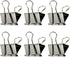 6 Pcs Giant Binder Clips Big Paper Clamps Extra Large Paperwork Clips Metal Ofiice Paper Binding Clips School Craft Clips for Home Business Silver...