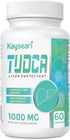 TUDCA Bile Salts Supplement 1000mg - 60 Veggie Capsules,Liver Support Supplement for Detox Cleanse,Gelatin Free...