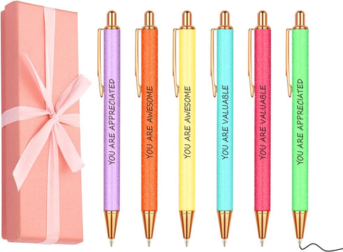 Thank You Gifts for Women, Teacher Appreciation Gifts, Cool Fancy Pens for Women, Employee or Coworker, Nurse Pens, Journaling Pens, Cute Pen Set ...