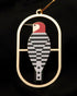 Charley Harper Adornment"Baffling Belly"...
