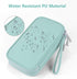 DDgro Tech Organizer Travel Carrying Case Cables Pouch Organize and Storage Accessories Electronics Cords Charger Earphones Power Bank (Mint Green...