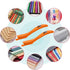 AMBONNPRIN Wrapping Paper Cutter Tool, Insided Sharp Blade Safety Wrapping Paper Cutter, Craft Paper Cutting Knife, Plastic Carbon Fiber Film Cutt...