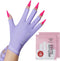 modelones UV Gloves for Gel Manicures, Premium UPF99+ UV Protection Gloves for UV/LED Gel Nail Lamp, Nail Art Skin Care Fingerless Anti UV Glove P...