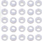 1/4 Inch Flare White Washer - 25 pack...