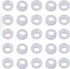 1/4 Inch Flare White Washer - 25 pack...