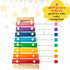 MCPINKY Xylophone for Kids, Xylophone Musical Toy with Child Safe Mallets Educational Musical Instruments Toy for Toddlers 1-3...