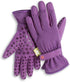 Dig It Handwear - Women's Nail and Fingertip Protector Gardening Gloves - XL - Purple...