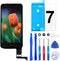 Brinonac Screen Replacement for iPhone 7 4.7 inch LCD Digitizer Touch Screen LCD Replacement Screen Frame Assembly Full Set with Tools and Screen ...