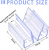 10 Pcs 2 Way Plastic Hinged Connector for Between 3/16" to 1/4" Thick Acrylic Sheets Acrylic or Glass Sheets Hinge Panel Joiner Sneeze Guards PVC ...