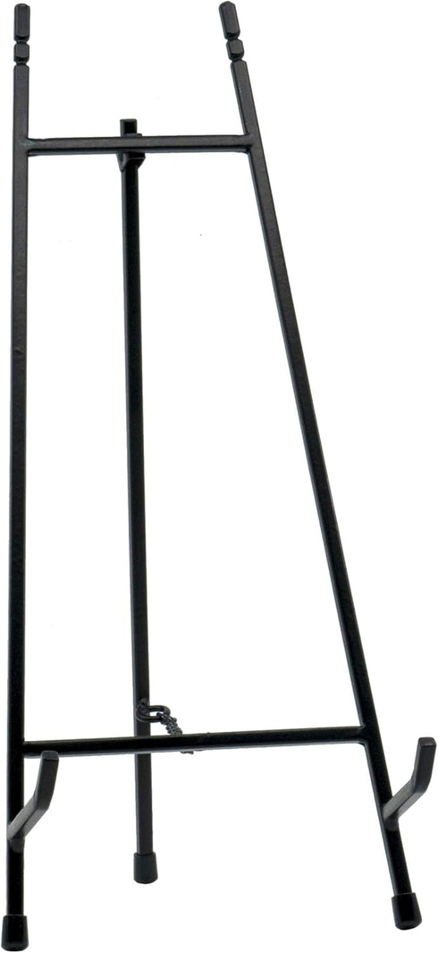 Red Co. 15” Tall Modern Metal Tripod Plate Stand and Art Holder Easel, Black...