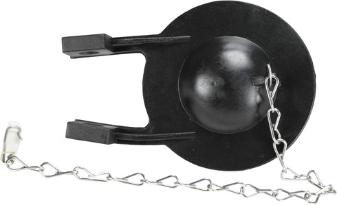 Rocky Mountain Goods Toilet Flapper Replacement Kit Universal - Flexible Rubber Seal for Water Saving - Fits 2” Flush Valves - Stainless Steel cha...
