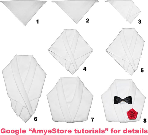 Bow Tie Embellishments for Crafts, HipGirl 10pc Ribbon Bows for DIY Small Hair Ties,Hair Clips, Christmas Cards, Scrapbooks, 10pc 3" Satin Bow Tie...